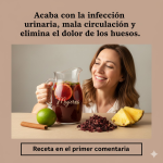 Bebida natural para la infección urinaria, la circulación y los dolores articulares Bebida natural para la infección urinaria, la circulación y los dolores articulares