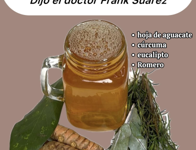 La bebida 100% natural que, según el Dr. Frank Suárez, protege contra la diabetes, la presión alta y el cáncer La bebida 100% natural que, según el Dr. Frank Suárez, protege contra la diabetes, la presión alta y el cáncer