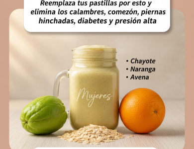 Dile adiós a las pastillas: elimina los calambres, la hinchazón y la presión alta con esta potente bebida natural
