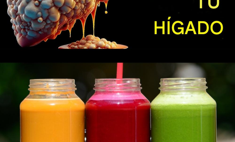3 Jugos Poderosos para Limpiar y Rejuvenecer tu Hígado de Forma Natural