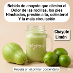 Licuado de Chayote y Limón: la bebida natural que depura, hidrata y revitaliza tu cuerpo