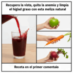 Recupera tu visión, combate la anemia y limpia el hígado graso con esta bebida natural Recupera tu visión, combate la anemia y limpia el hígado graso con esta bebida natural