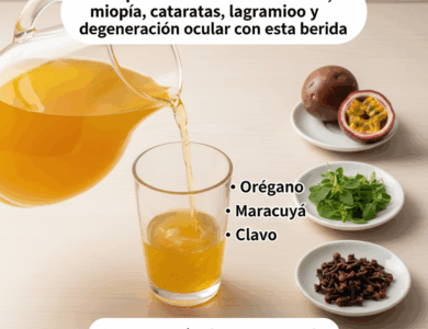 La bebida natural que fortalece la vista y combate la visión borrosa