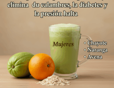 Dile adiós a las pastillas: elimina los calambres, la hinchazón y la presión alta con esta potente bebida natural