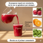 Nopal con remolacha: la bebida natural que limpia el organismo y devuelve la vitalidad Nopal con remolacha: la bebida natural que limpia el organismo y devuelve la vitalidad