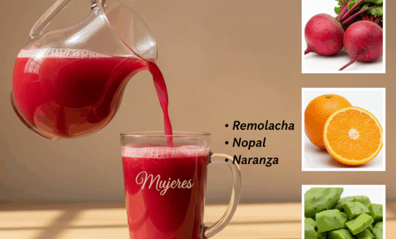 Nopal con remolacha: la bebida natural que limpia el organismo y devuelve la vitalidad