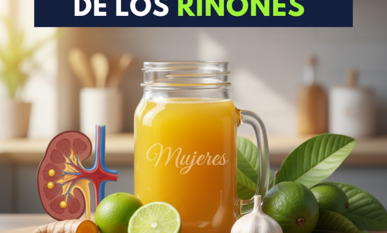 Bebida Natural para Depurar los Riñones y Eliminar Cálculos Renales