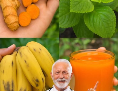 Sanando de Forma Natural a los 60: La Bebida de Cáscara de Plátano, Poleo y Cúrcuma que Cambió mi Vida