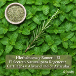 Hierbabuena y Romero: El Dúo Natural para Regenerar Cartílagos y Aliviar el Dolor Articular