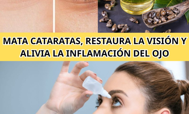 Remedio Natural para Cataratas e Inflamación Ocular