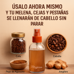 Tónico Casero Estimulante y Anticaída: La Fórmula Natural que Reactiva el Crecimiento del Cabello