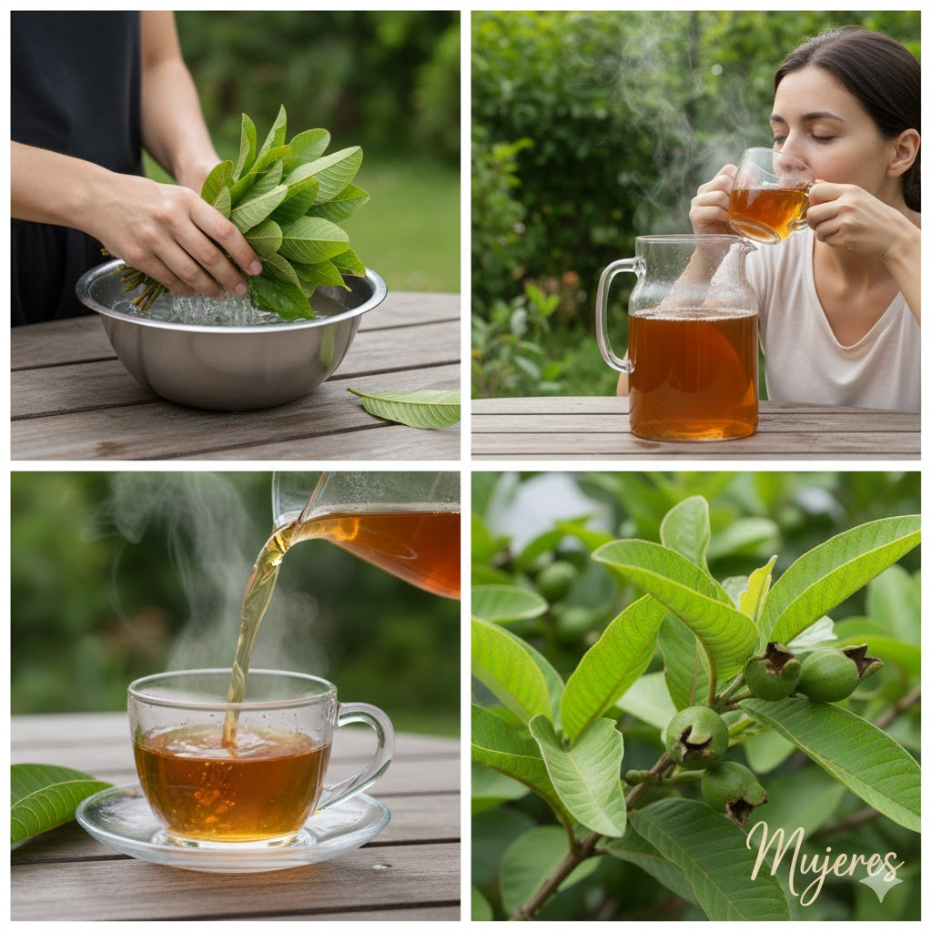 El Elixir Dorado en Tu Jardín: El Té de Hojas de Guayaba y Sus Beneficios Para una Salud Refrescante