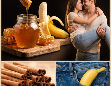 El Elixir de la Noche: Batido de Plátano, Miel y Canela para el Sueño y la Vitalidad El Elixir de la Noche: Batido de Plátano, Miel y Canela para el Sueño y la Vitalidad