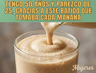 El Batido Rejuvenecedor que Te Hace Lucir Hasta 20 Años Más Joven