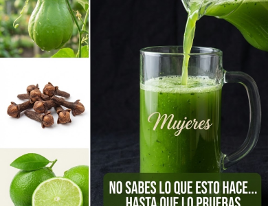 Bebida natural de chayote, clavos y limón: receta, beneficios reales y cómo usarla de forma segura