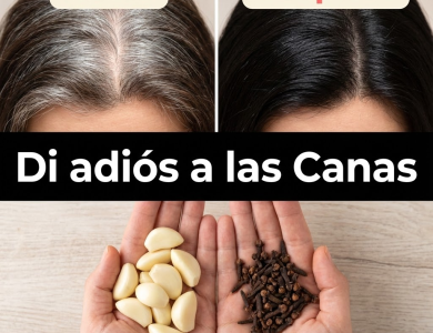 Di adiós a las canas con ajo y clavo de olor: remedio natural para un cabello más fuerte y oscuro