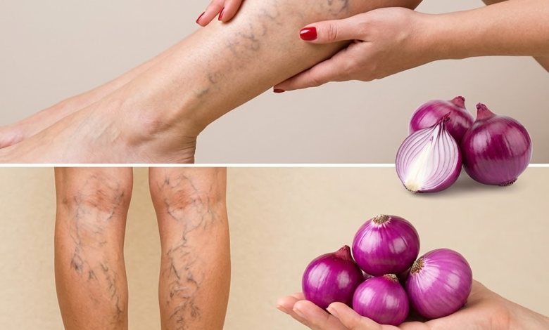 Remedios Caseros con Cebolla, Ajo y Vinagre de Manzana para Aliviar las Várices