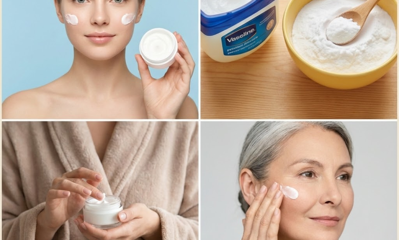 Crema Casera con Vaselina que Rejuvenece la Piel al Instante