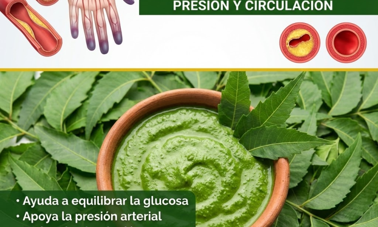 Hojas de Neem: La Hoja Milagrosa que Apoya la Diabetes, la Presión Alta y la Circulación