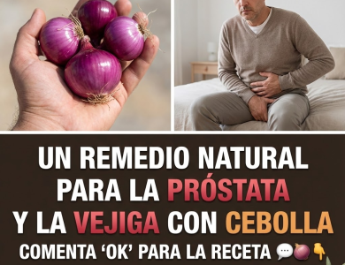 El Remedio Natural que los Hombres Deberían Conocer: ¡Cuida Tu Próstata y Vejiga con Solo Una Cebolla al Día!