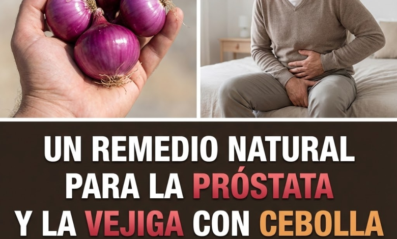 El Remedio Natural que los Hombres Deberían Conocer: ¡Cuida Tu Próstata y Vejiga con Solo Una Cebolla al Día!