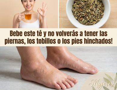 Té para Piernas Hinchadas: Remedio Natural para la Retención de Líquidos y la Mala Circulación