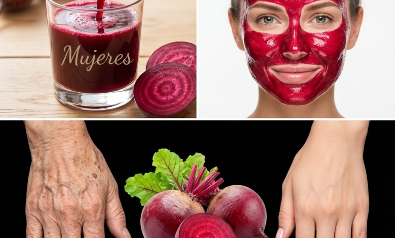 Colágeno Natural de Remolacha: Elimina Manchas y Arrugas de Forma Natural