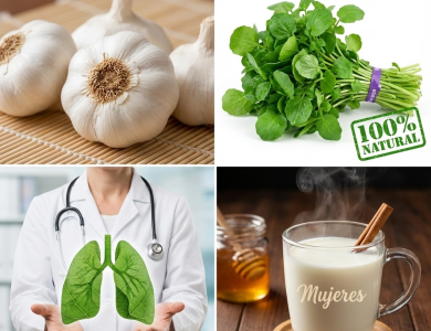 Berro, Ajo y Leche para Limpiar los Pulmones: El Remedio Tradicional que Expulsa Flemas y Refuerza tus Defensas