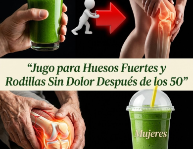 Jugo Natural para Fortalecer Huesos y Rodillas: Nutre tus Articulaciones desde Adentro