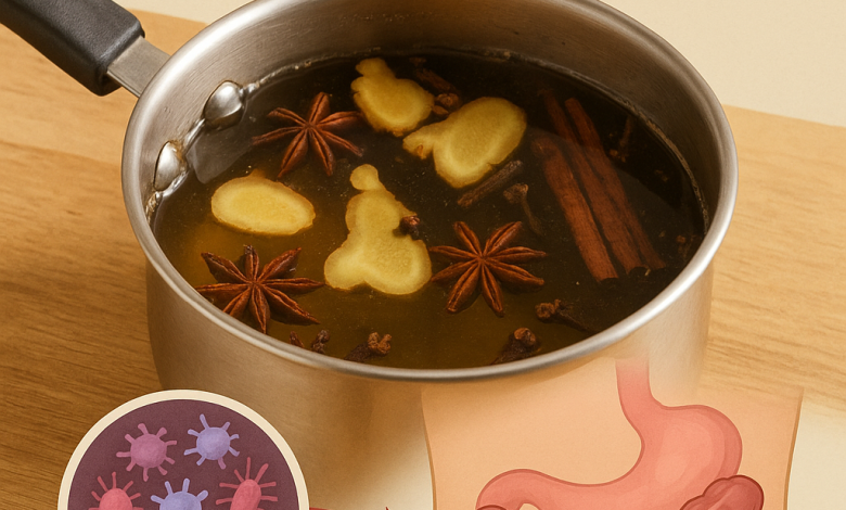 Infusión Natural para Eliminar Parásitos, Hongos e Inflamación — Un Detox Profundo y Curativo