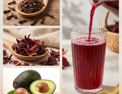 Tónico Depurativo de 13 Días con Flor de Jamaica, Clavos de Olor y Semilla de Aguacate: Limpia tu Sangre y Fortalece tu Corazón