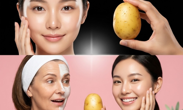 El Ritual Suave de la Papa: Cómo una Simple Rodaja Puede Cambiar la Forma en que Sientes tu Piel
