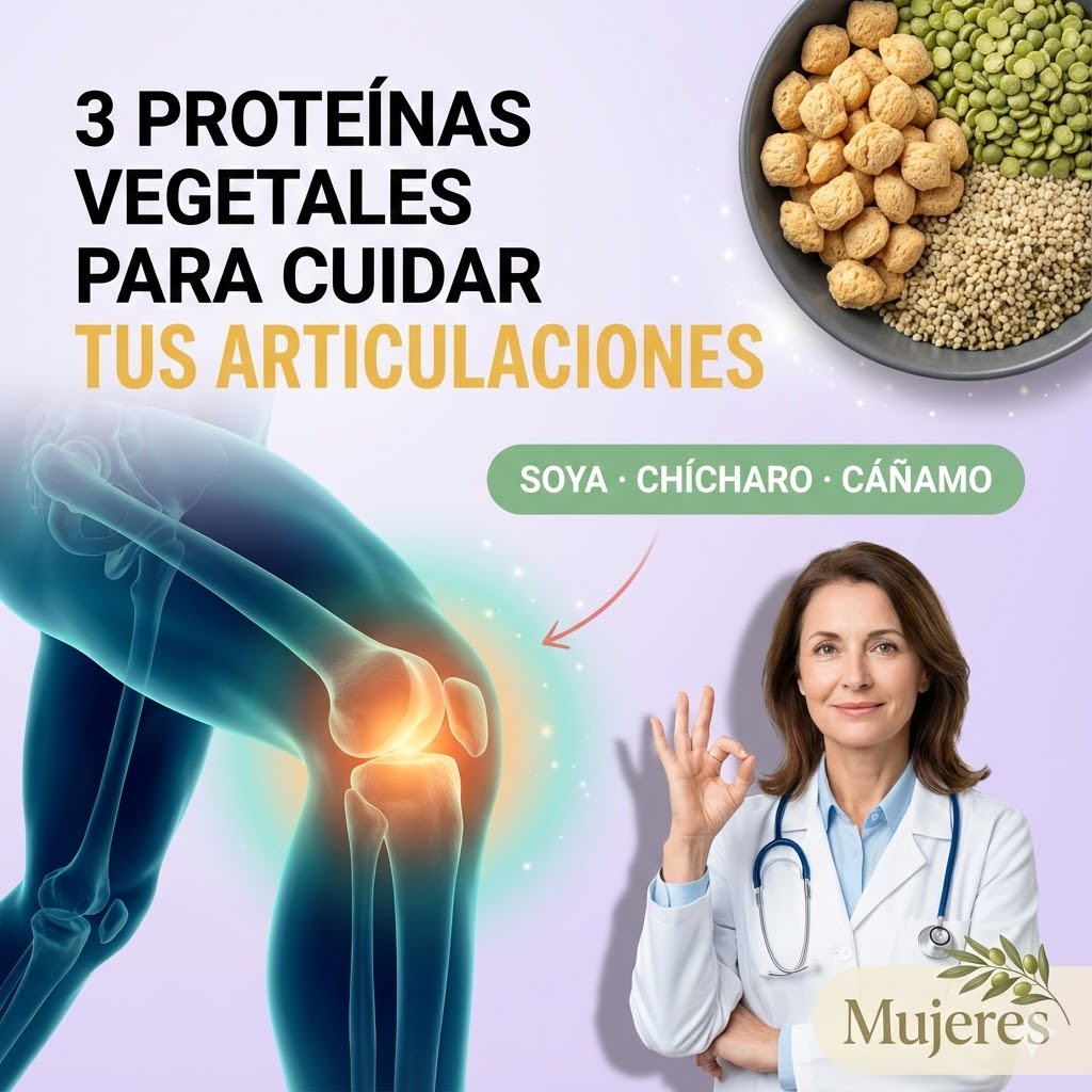 3 Proteínas Vegetales que Podrían Apoyar tus Articulaciones: Soya, Chícharo y Cáñamo 3 Proteínas Vegetales que Podrían Apoyar tus Articulaciones: Soya, Chícharo y Cáñamo