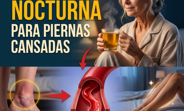 Infusión Nocturna de Hierbas: El Ritual Sencillo que Puede Aliviar Piernas Pesadas y Cansancio Corporal