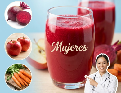 La “Bebida Milagrosa”: jugo de zanahoria, remolacha y manzana para energía y salud diaria