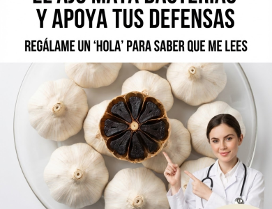 El ajo mata 14 tipos de bacterias: el antibiótico natural que deberías conocer