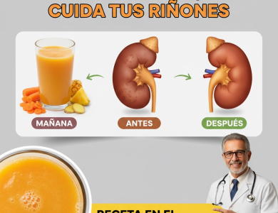 Jugo Depurativo para los Riñones: Receta Natural para Limpiarlos y Fortalecer tu Salud