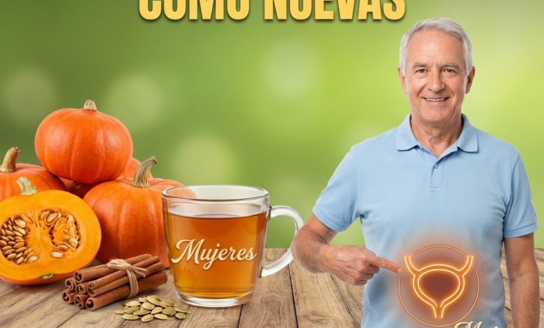 Té Nocturno de Semilla de Calabaza y Canela: 9 Beneficios, Receta y Plan de 10 Noches para Mejorar la Nocturia y el Descanso