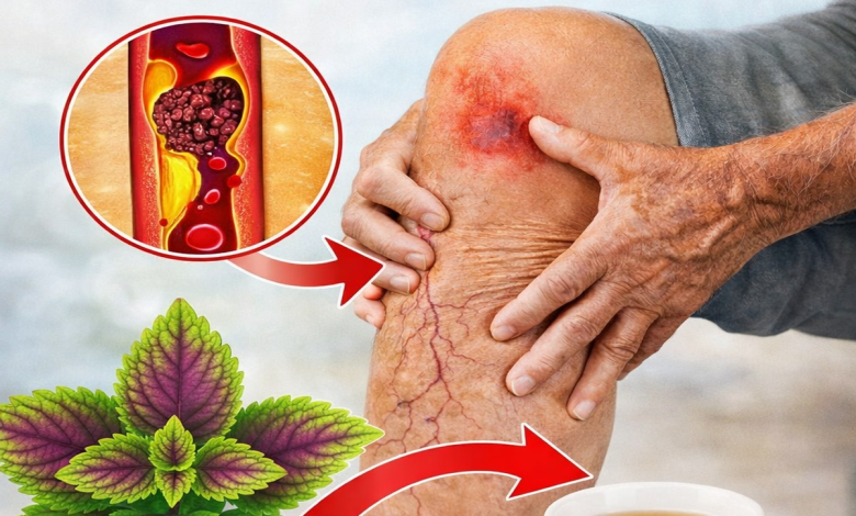 Piernas pesadas después de los 60: 6 hierbas comunes que pueden apoyar la circulación (con receta prudente y precauciones claras)