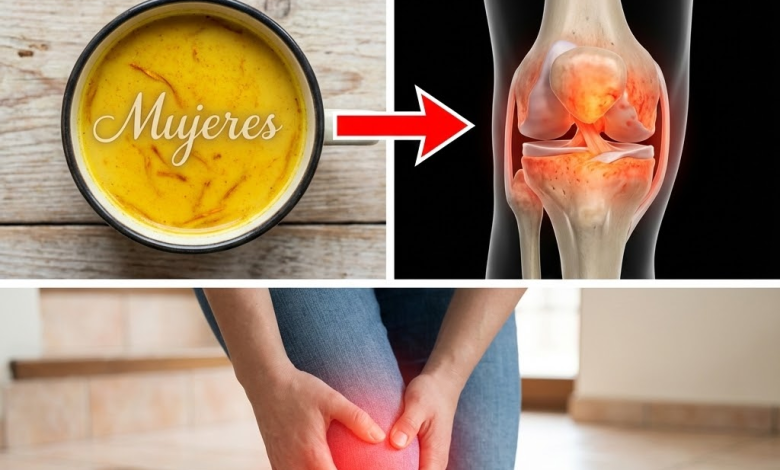 10 bebidas naturales para el dolor de rodillas después de los 45: opciones simples que pueden apoyar tus articulaciones