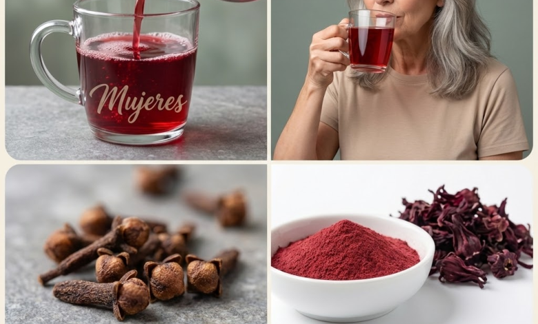 Infusión de Flor de Jamaica con Clavo, Cayena e Higo Seco: Beneficios, Receta y Precauciones (Guía Clara)