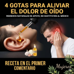Remedios naturales para el dolor de oído e infecciones