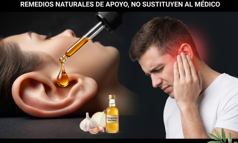 Remedios naturales para el dolor de oído e infecciones