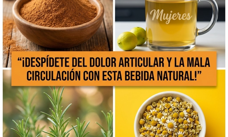 Bebida Herbal para Apoyar las Articulaciones y la Circulación: Receta Clara, Beneficios y Precauciones