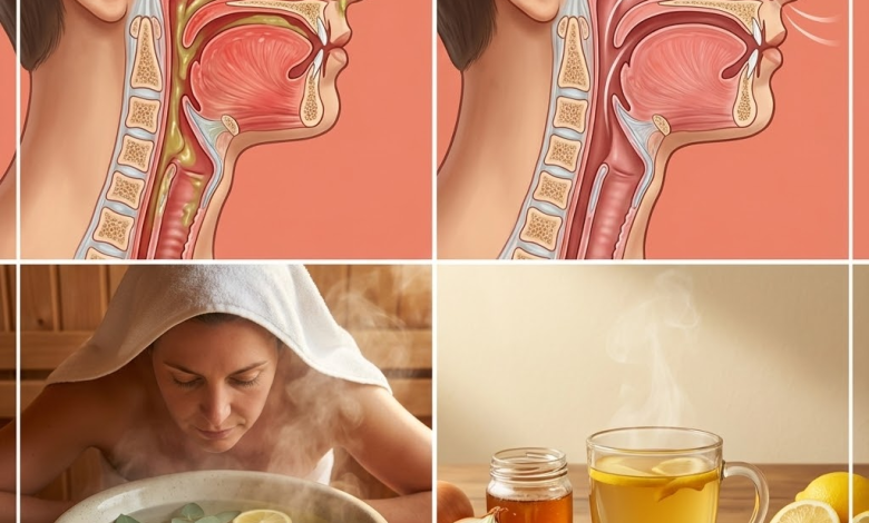 Remedios caseros para eliminar el moco, la flema, la rinitis y la sinusitis