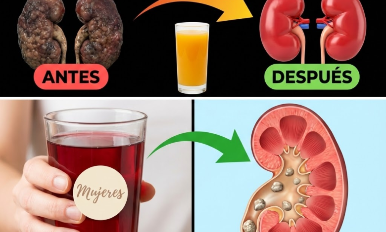Jugo natural para apoyar la salud de los riñones: zanahoria, naranja, piña y jengibre (Guía clara)