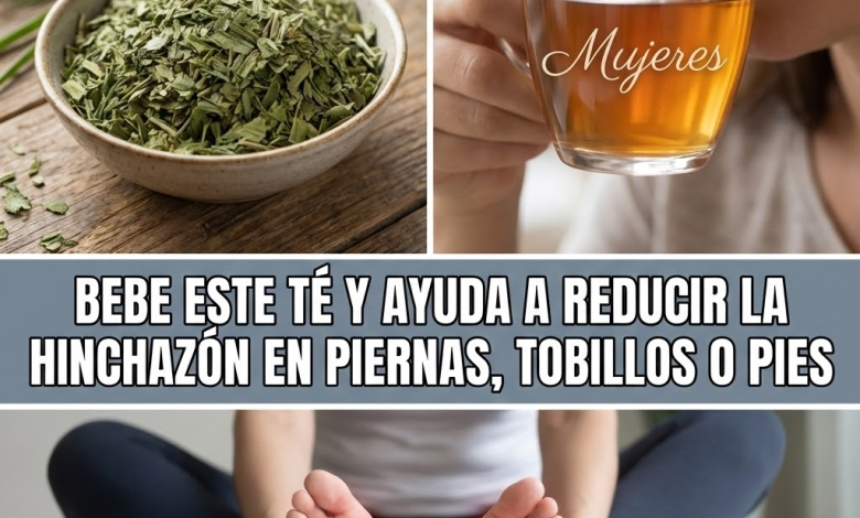 Té para piernas hinchadas después de los 60: guía clara, receta segura y qué resultados esperar de verdad