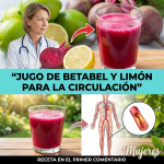 Jugo de betabel y limón para depurar el cuerpo y bajar la presión