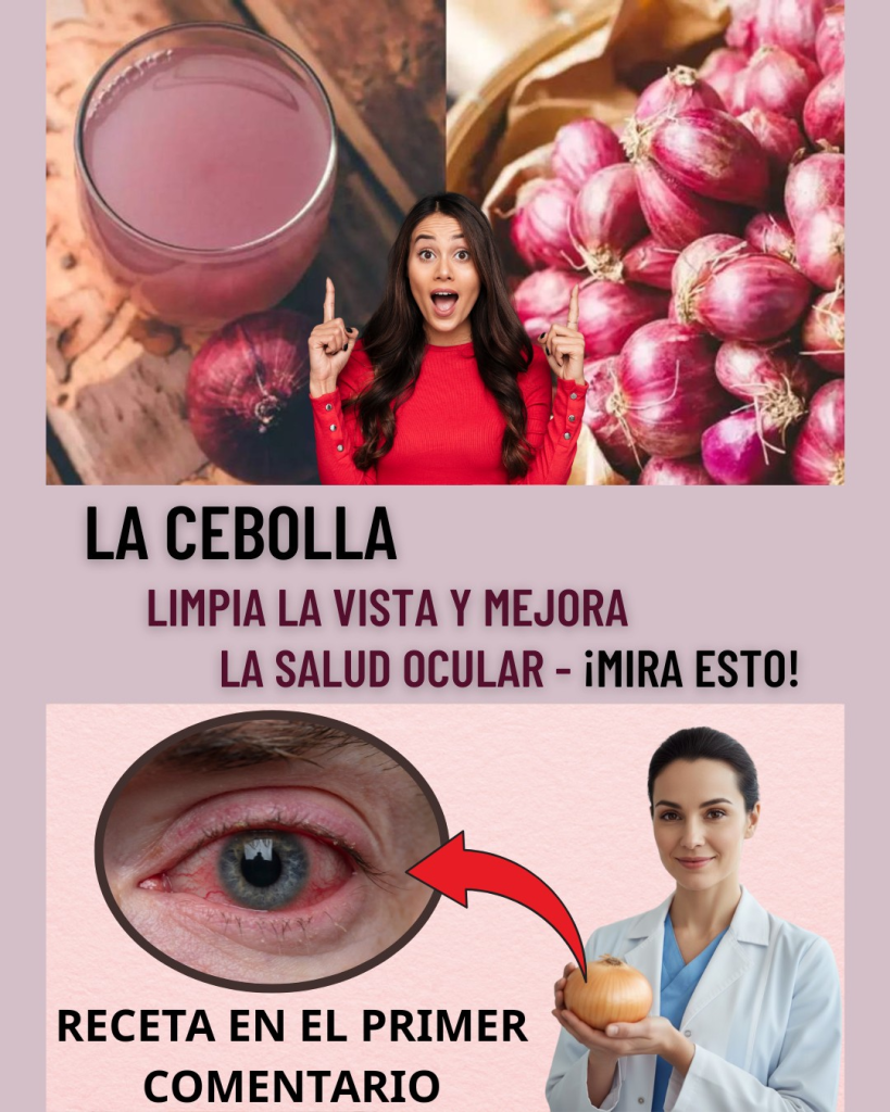 El “método de la cebolla” para los ojos: ¿remedio milagroso o riesgo innecesario?