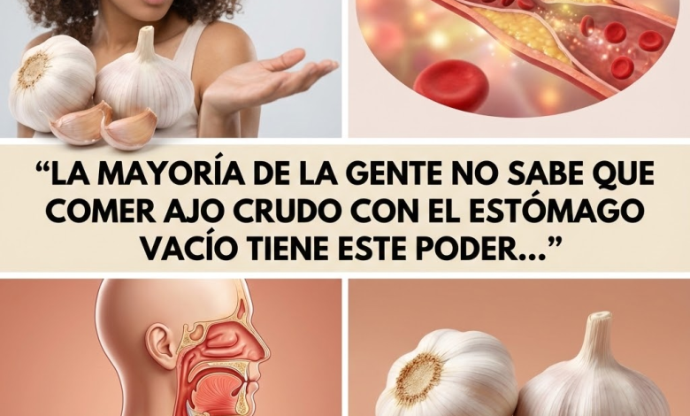 Qué pasa si comes ajo en ayunas durante una semana